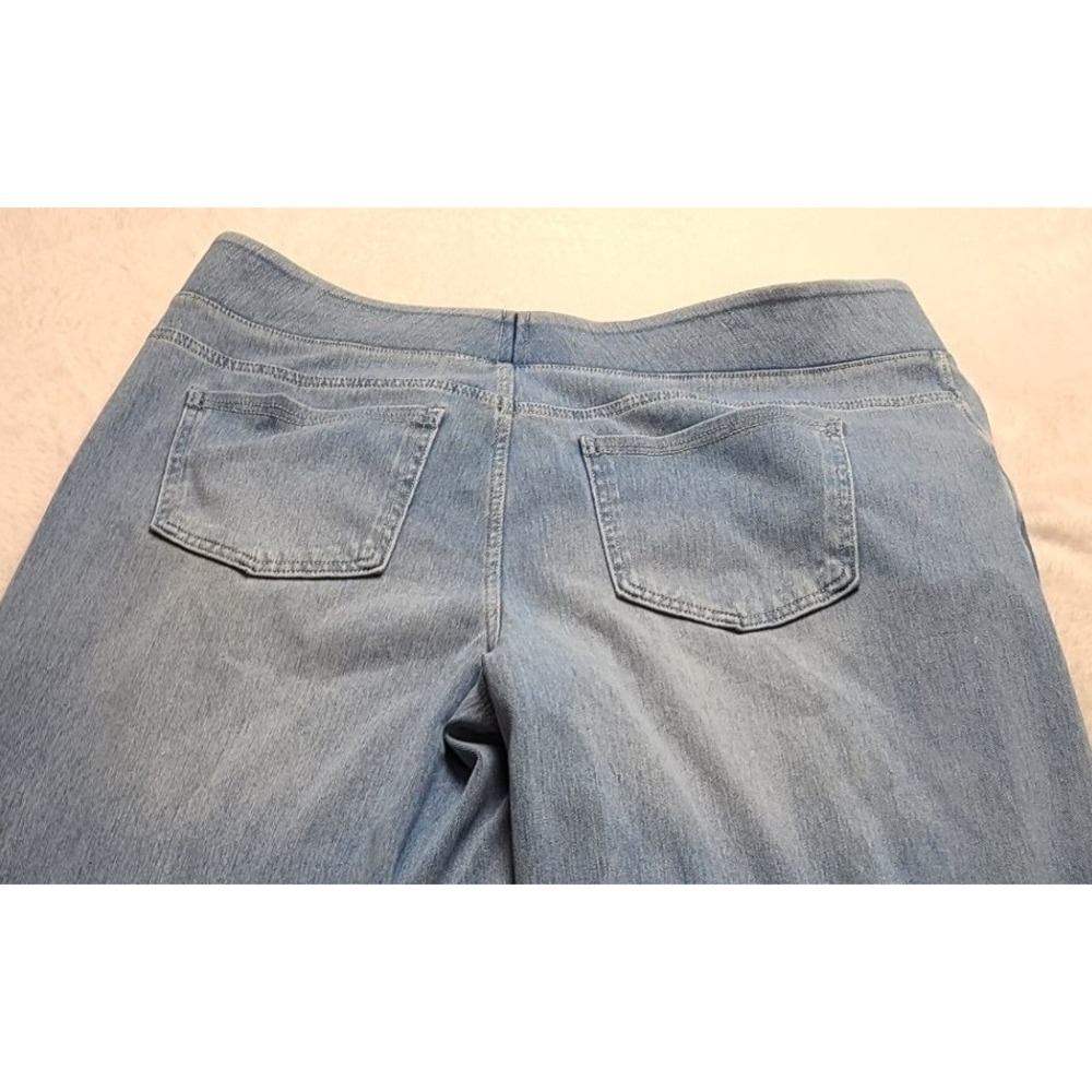 Halara High Waisted Light Wash Denim Jeggings XL Regular Blue Pull On Stretch - Picture 10 of 12